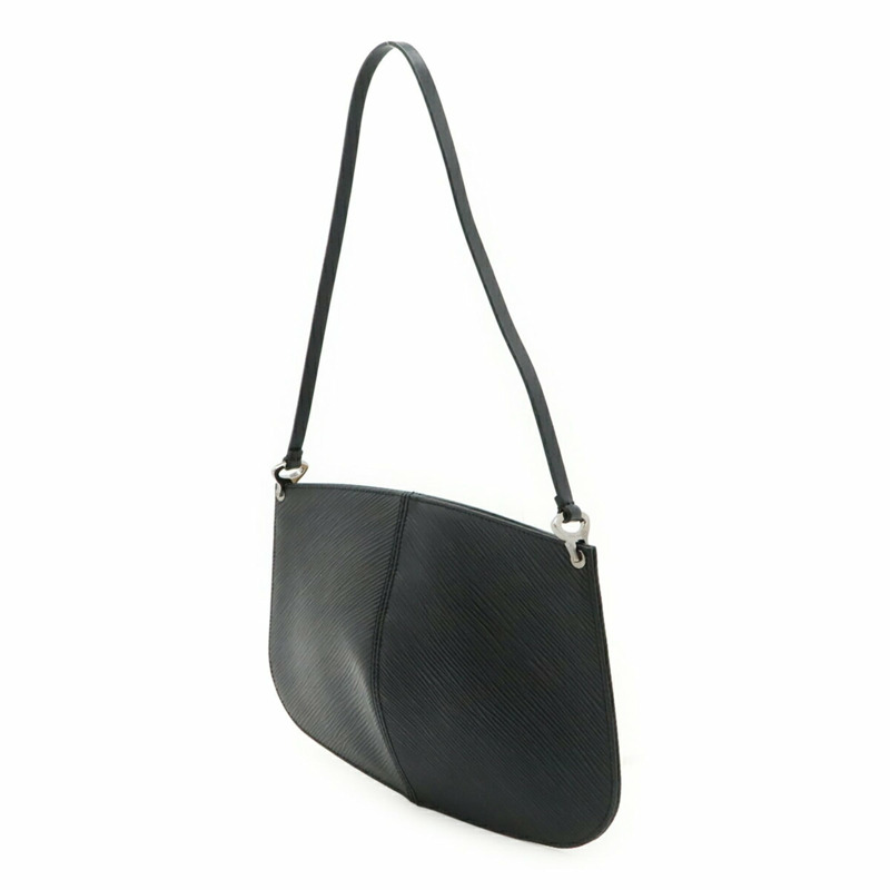 路易威登 Epi 皮革 Pochette Demi Lune 黑色肩背包 (M52622)-2