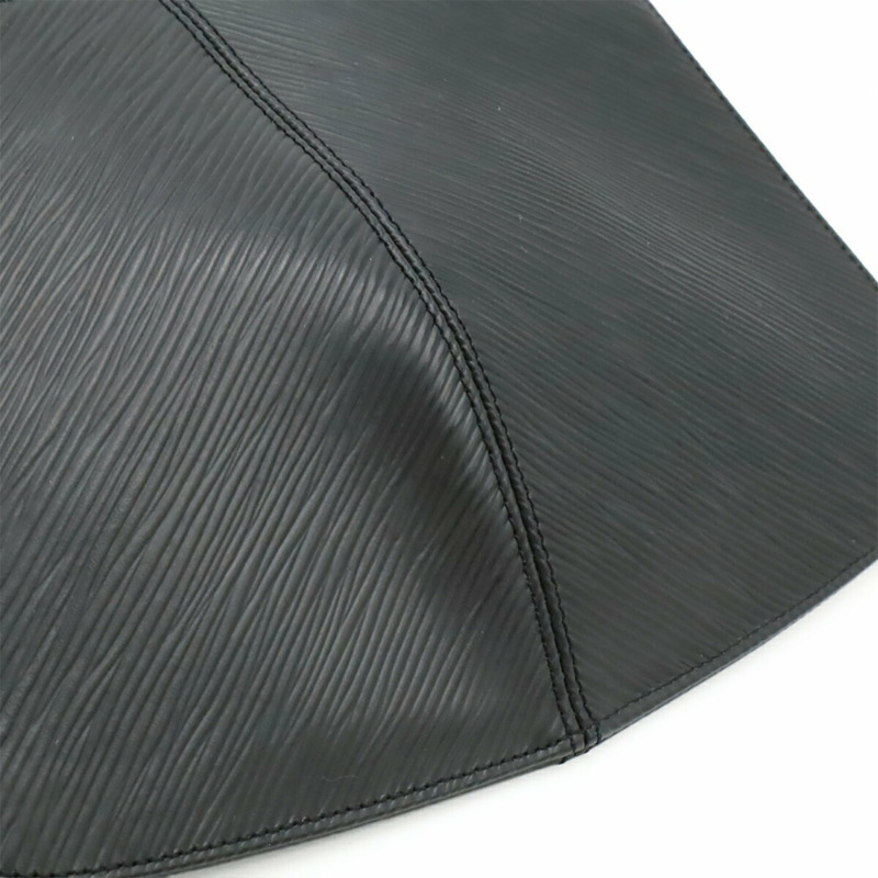 路易威登 Epi 皮革 Pochette Demi Lune 黑色肩背包 (M52622)-7