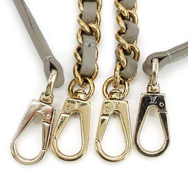 Louis Vuitton 展示品 Mahina漸層穿孔小牛皮二用水桶包(M82731-灰)-7