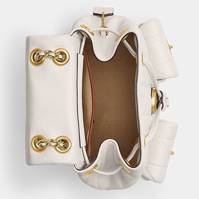 Coach 女士 TABBY徽標雙肩包均碼碼22.5cm*13.5cm*21cm-7