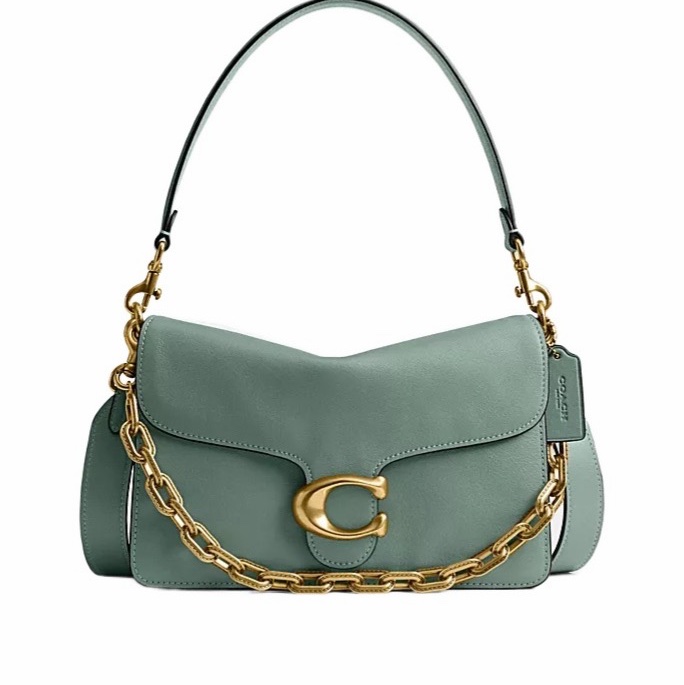 Coach 女士 CHAIN TABBY 鏈條單肩手袋均碼碼26cm*9cm*17cm-0