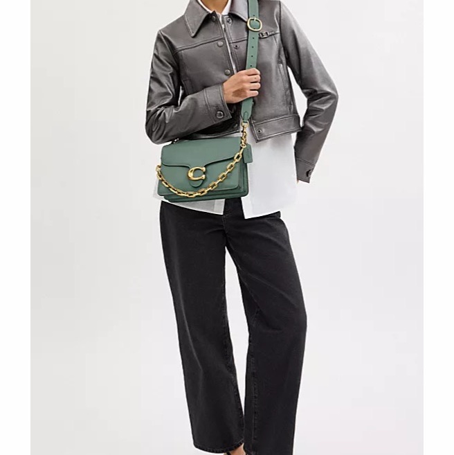 Coach 女士 CHAIN TABBY 鏈條單肩手袋均碼碼26cm*9cm*17cm-6