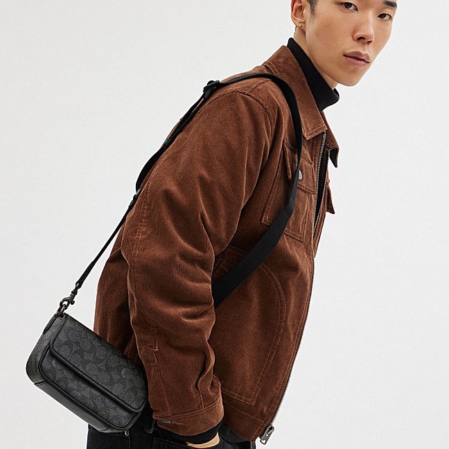 Coach 女士 翻蓋單肩包均碼碼17.5cm*6cm*11cm-5