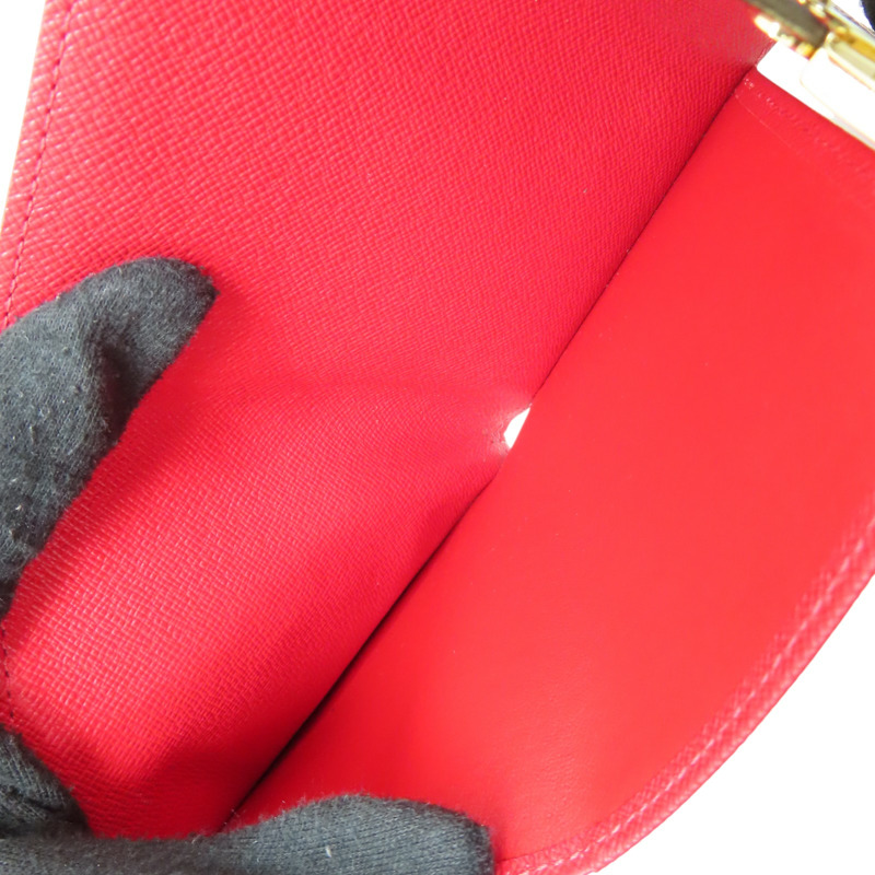 棕色 棋盤格 帆布 Portefeuille Koala 三折短夾 N60005【LOUIS VUITTON LV 路易威登】 N60005-6