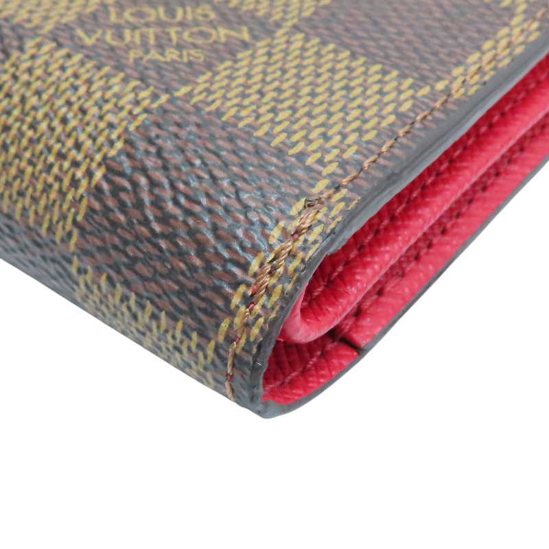 棕色 棋盤格 帆布 Portefeuille Koala 三折短夾 N60005【LOUIS VUITTON LV 路易威登】 N60005-10