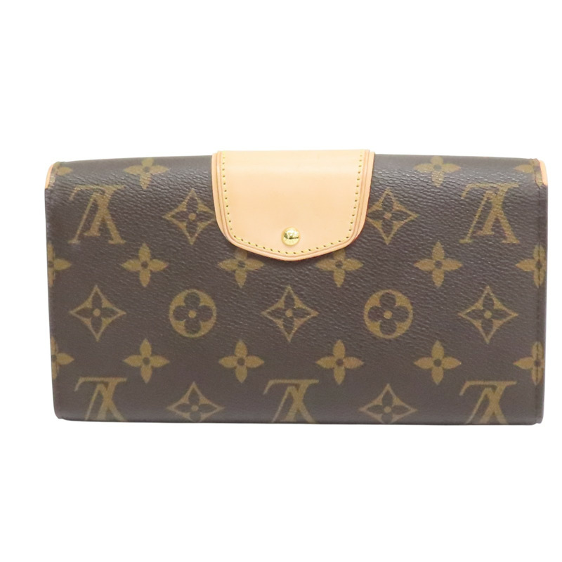棕色 原花帆布 BOETIE 兩折長夾 M63220【LOUIS VUITTON LV 路易威登】 M63220-1
