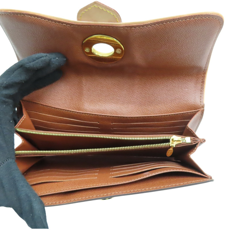 棕色 原花帆布 BOETIE 兩折長夾 M63220【LOUIS VUITTON LV 路易威登】 M63220-4