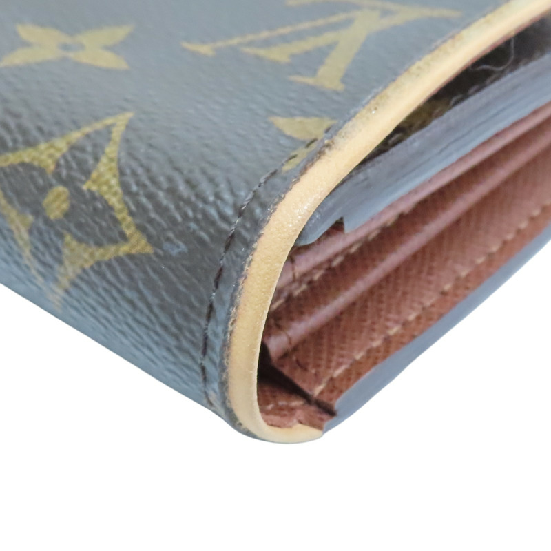 棕色 原花帆布 BOETIE 兩折長夾 M63220【LOUIS VUITTON LV 路易威登】 M63220-15