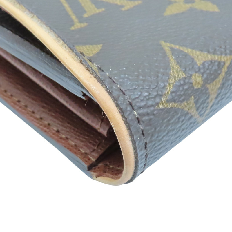 棕色 原花帆布 BOETIE 兩折長夾 M63220【LOUIS VUITTON LV 路易威登】 M63220-16