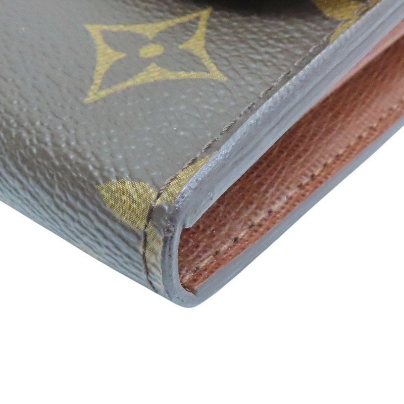 棕色 原花帆布 BOETIE 兩折長夾 M63220【LOUIS VUITTON LV 路易威登】 M63220-17