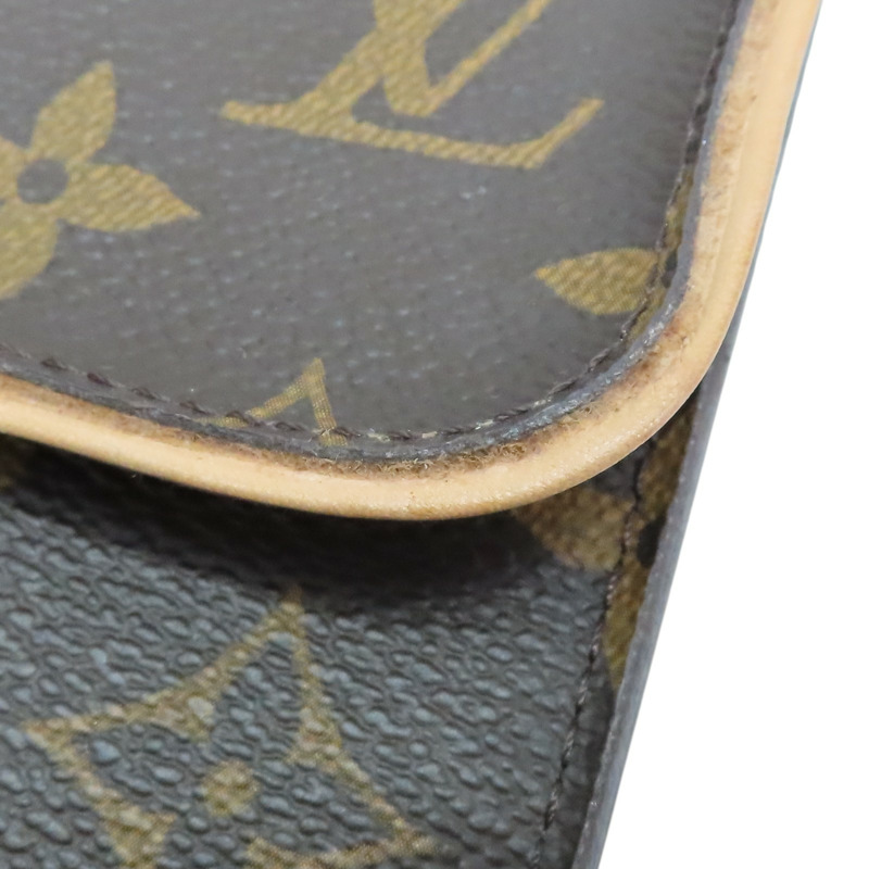 棕色 原花帆布 BOETIE 兩折長夾 M63220【LOUIS VUITTON LV 路易威登】 M63220-18