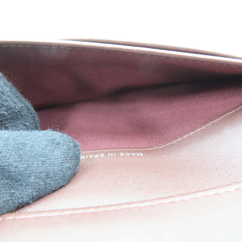 黑色 菱格紋牛皮 三折 扣式長夾【CHANEL 香奈兒】 A31506-8