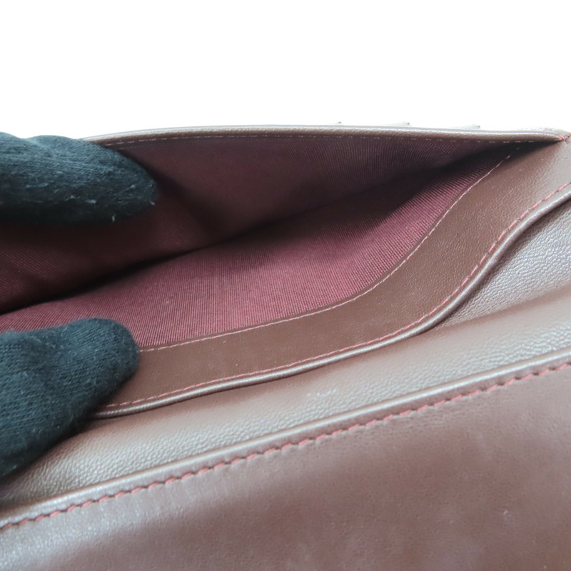 黑色 菱格紋牛皮 三折 扣式長夾【CHANEL 香奈兒】 A31506-9