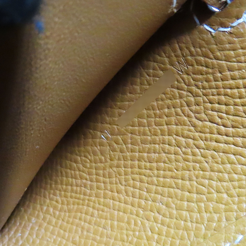 金棕色 Epsom牛皮 Kelly To Go Wallet 肩背包 U刻 金扣【HERMES 愛馬仕】-7