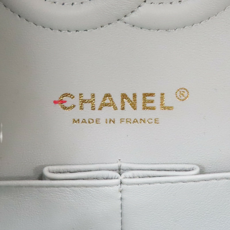 淺灰色 菱格紋 羊皮 COCO 25 肩背包 AO1112【CHANEL 香奈兒】 AO1112-8