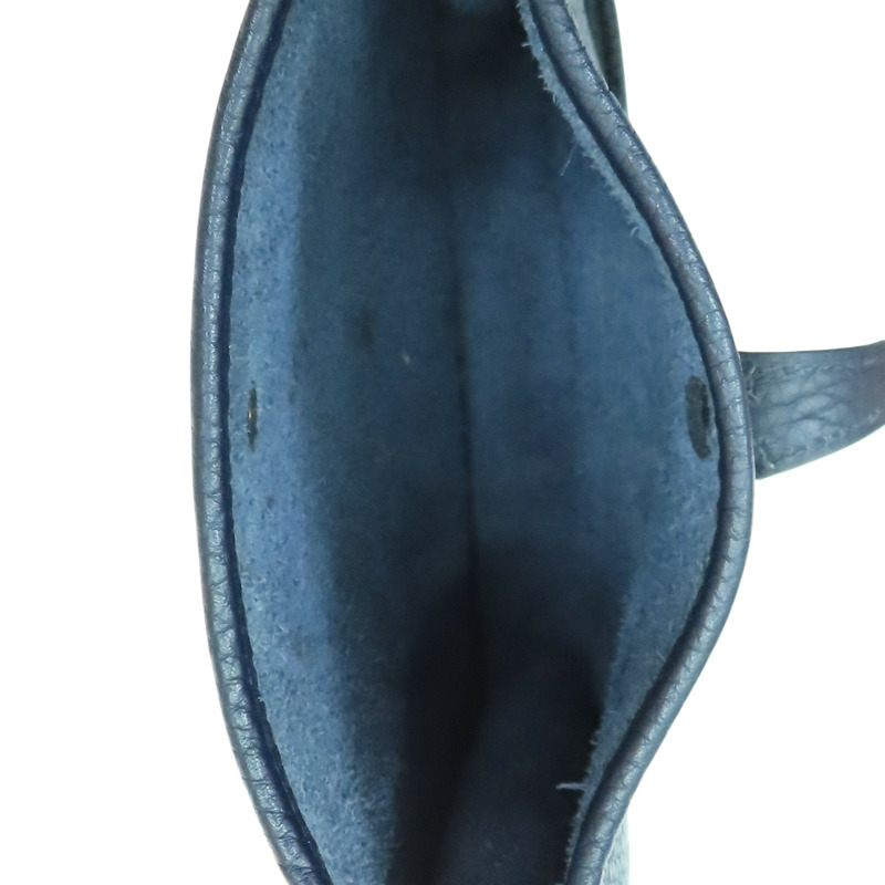 深藍色 Togo牛皮 Evelyne 16 肩背包 A刻 銀扣【HERMES 愛馬仕】 H069426CC-4