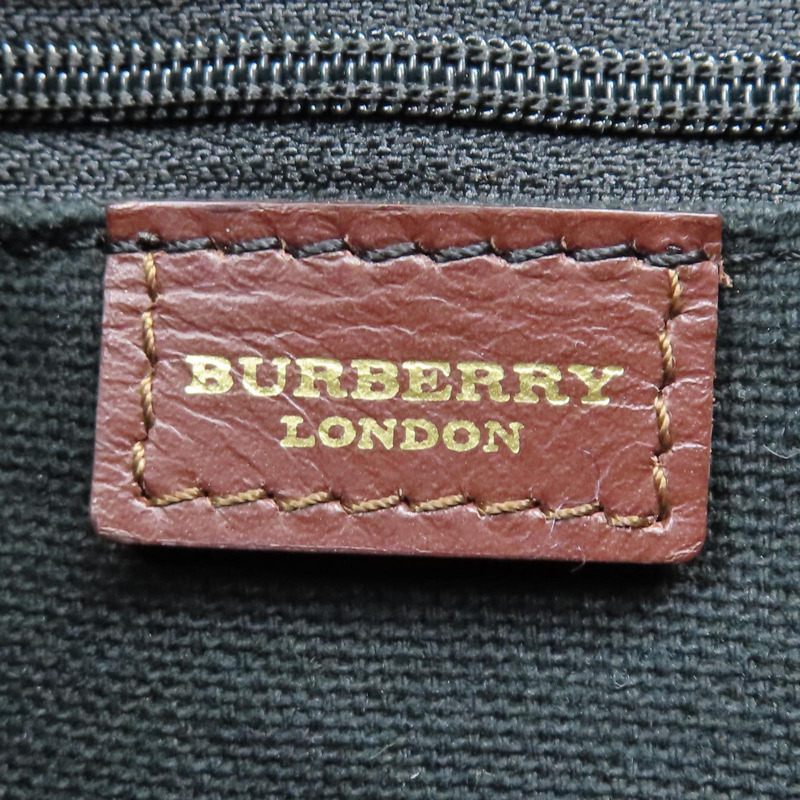 棕色 經典格紋 帆布 Nova Check 托特包【BURBERRY 巴寶莉】-7