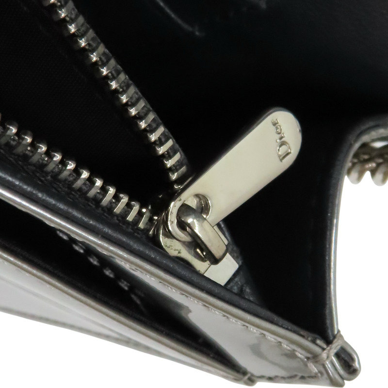 銀色 牛皮 Diorama WOC 肩背包【Dior 迪奧 】-10