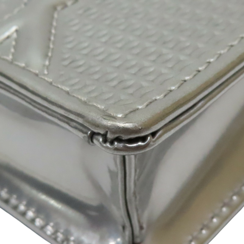 銀色 牛皮 Diorama WOC 肩背包【Dior 迪奧 】-15