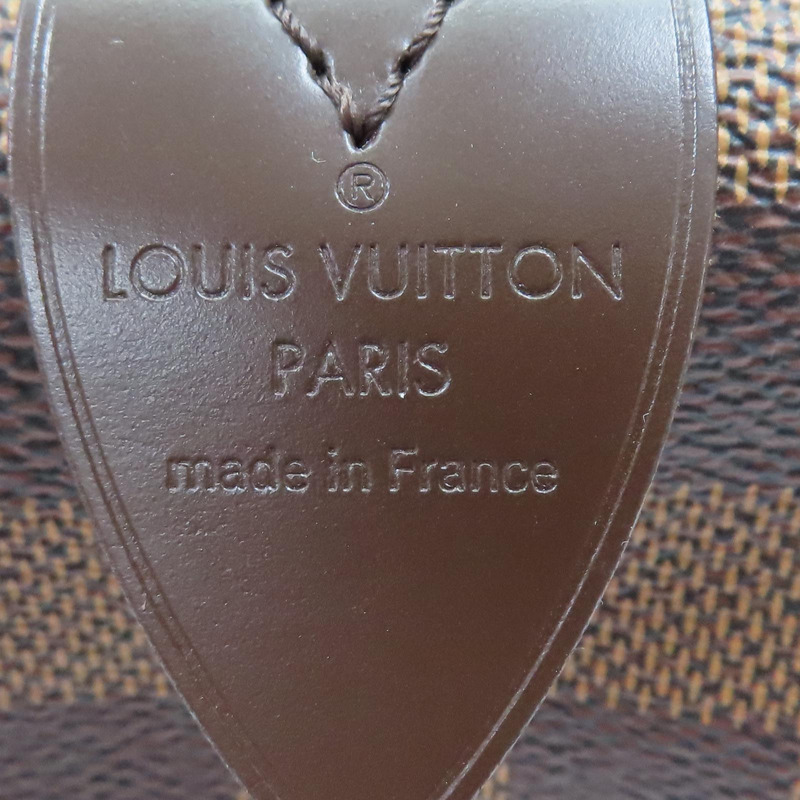 棕色 棋盤格帆布 Speedy 30 波士頓 手提包【LOUIS VUITTON LV 路易威登】 N41531-6