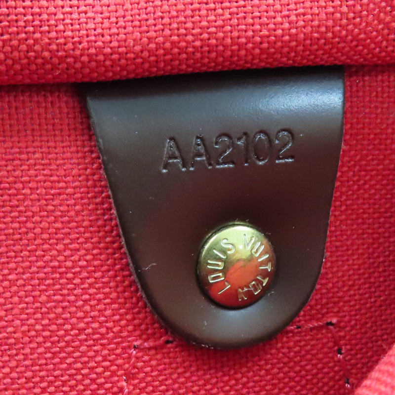 棕色 棋盤格帆布 Speedy 30 波士頓 手提包【LOUIS VUITTON LV 路易威登】 N41531-7