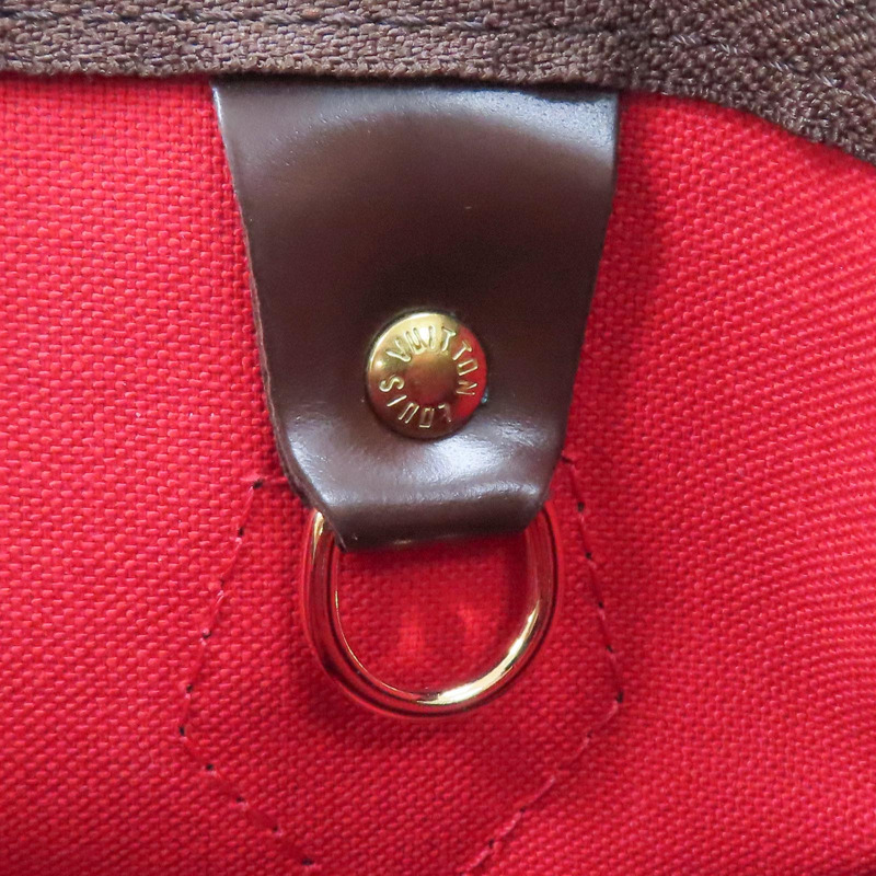 棕色 棋盤格帆布 Speedy 30 波士頓 手提包【LOUIS VUITTON LV 路易威登】 N41531-15