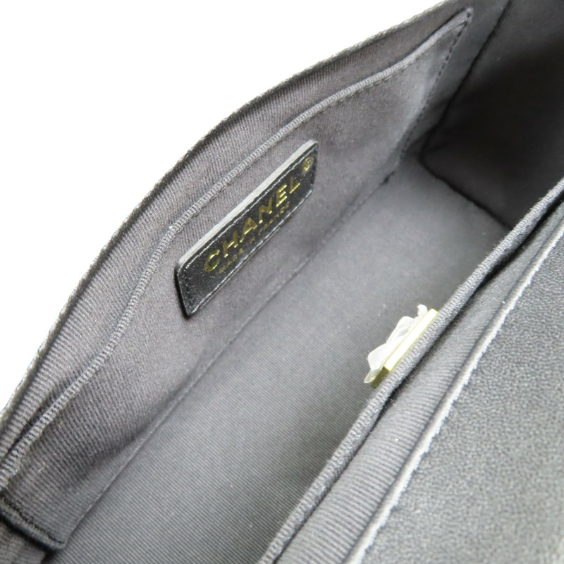 黑色 菱格紋 羊皮 肩背包【CHANEL 香奈兒】-4