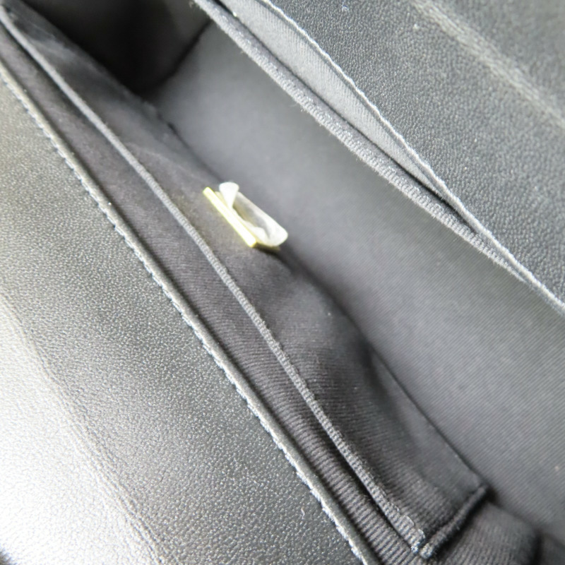 黑色 菱格紋 羊皮 肩背包【CHANEL 香奈兒】-5