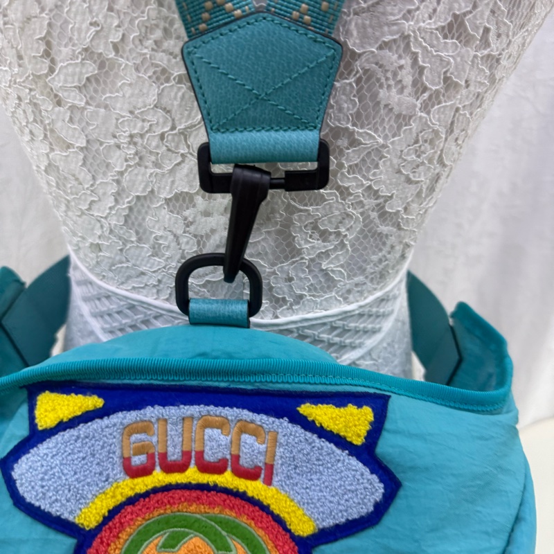Gucci 背包式 單車🚴/爬山運動腰背包-2