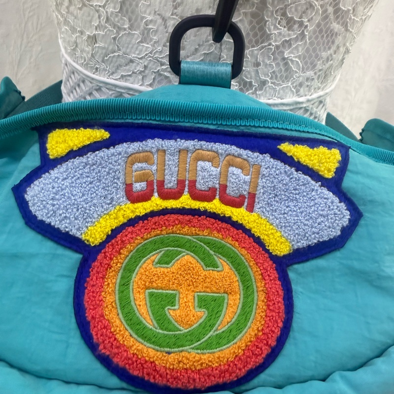 Gucci 背包式 單車🚴/爬山運動腰背包-3