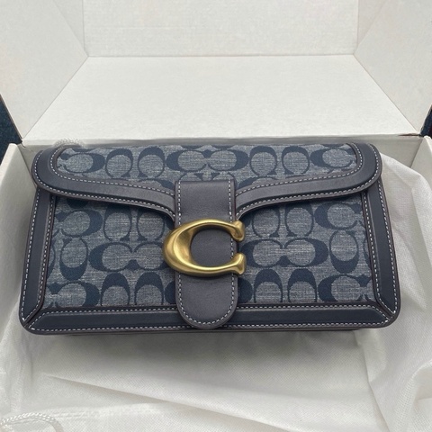 Coach 女士 Tabby 26包 簽名chambray單肩包均碼碼26 X 7.5 X 15 CM