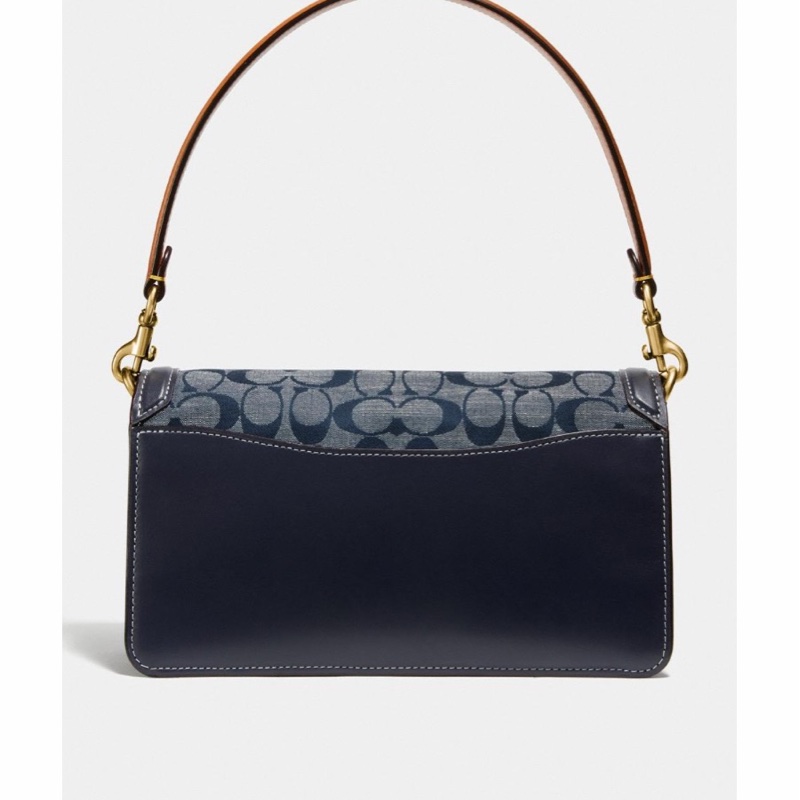 Coach 女士 Tabby 26包 簽名chambray單肩包均碼碼26 X 7.5 X 15 CM-2