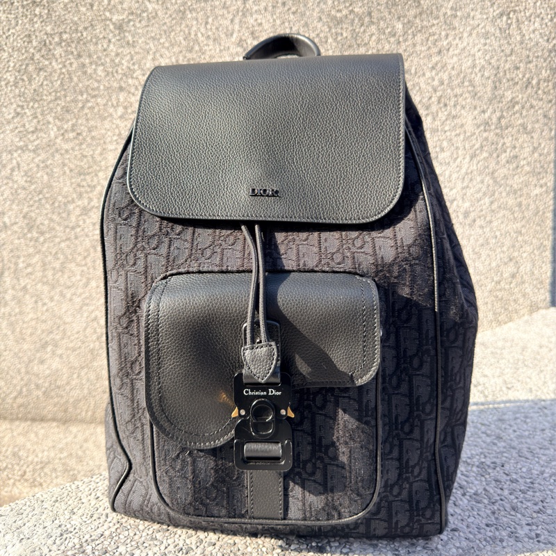 Dior字花Saddle後背包-13