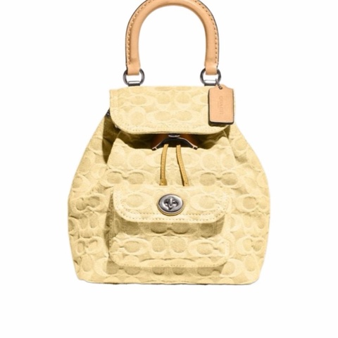 Coach 女士 徽标背包均码码23cm*12cm*21.5cm