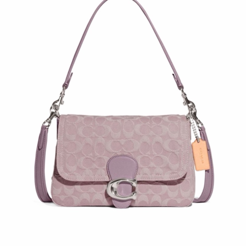 Coach 女士 徽標單肩包均碼碼26cm (長) x 16.5cm (高) x 9cm (寬)-0