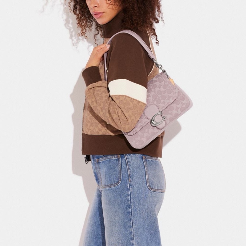 Coach 女士 徽標單肩包均碼碼26cm (長) x 16.5cm (高) x 9cm (寬)-5