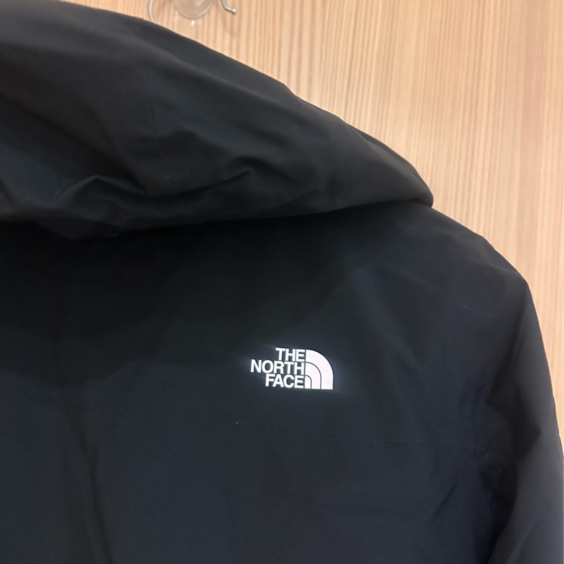 北臉The north face女款黑色DRYVENT防水抓絨內裡三合一外套 經典三合一外套防水、防磨、防風-16