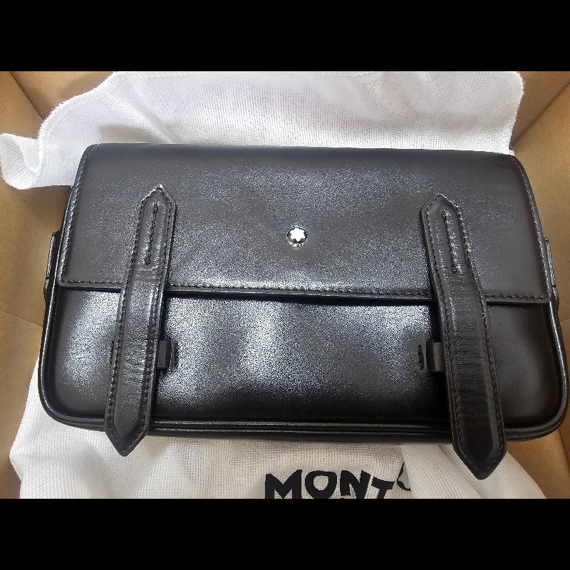 montblanc 萬寶龍 大師傑作（大班） 側背包 斜背包 男生背包 包包 胸包 肩包 斜挎包 郵差包 相機包-7