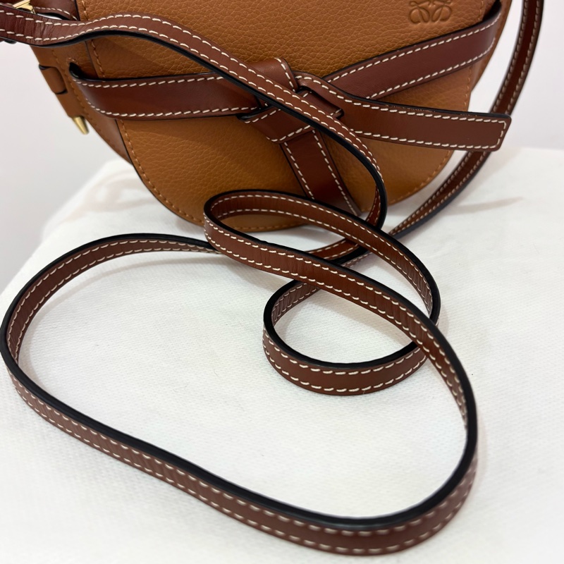 LOEWE 焦糖色 MINI GATE-10