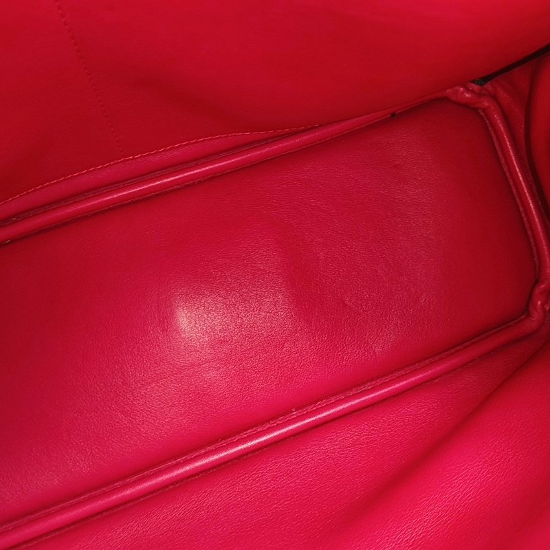 DIOR Diorissimo米色牛皮單肩包手提包斜挎包 銀色五金 子袋 可拆卸肩帶-9