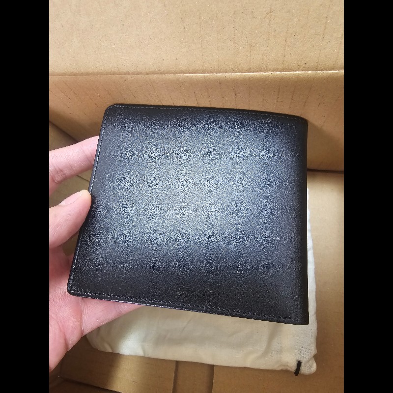 montblanc 萬寶龍 錢包 皮夾 男士皮夾 男生皮夾 短夾 男生短夾 男士短夾 折疊錢包-2