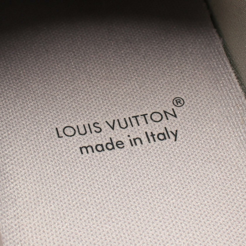 路易威登 LV Skate 系列運動鞋 #7.5 碼 1ABZ47 皮革布料 灰色 二手-5