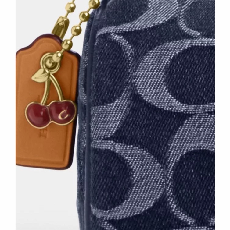 Coach 女士 Nolita 牛仔布桶形包均碼碼19.7cm*8.3cm*8.3cm-1