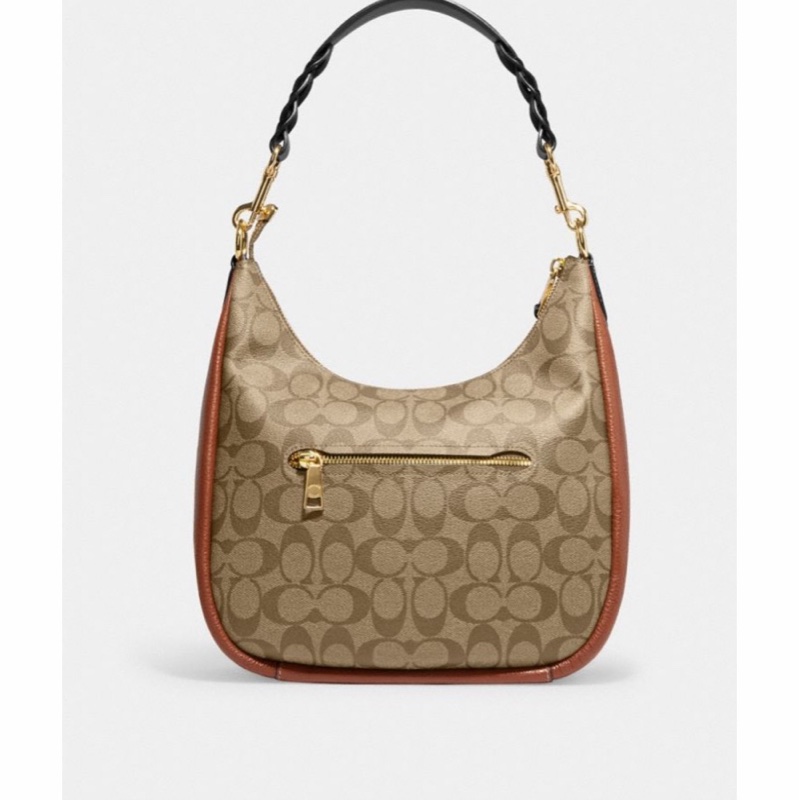 Coach 女士 Jules Hobo 單肩包均碼碼尺寸參考模特圖-2