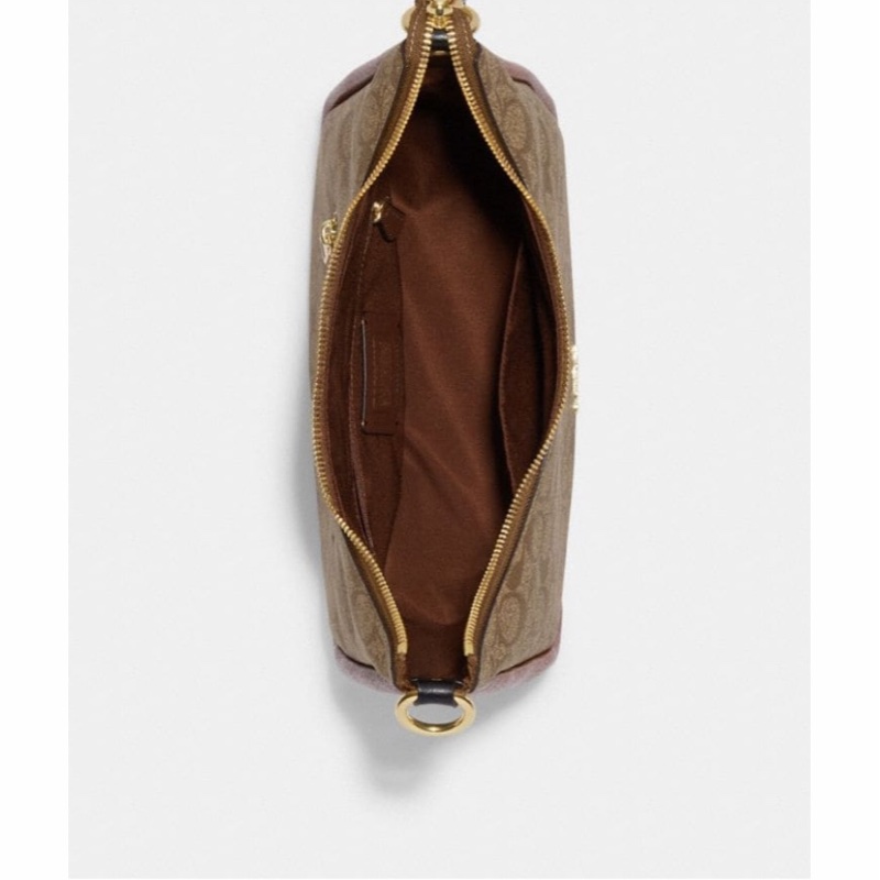 Coach 女士 Jules Hobo 單肩包均碼碼尺寸參考模特圖-3