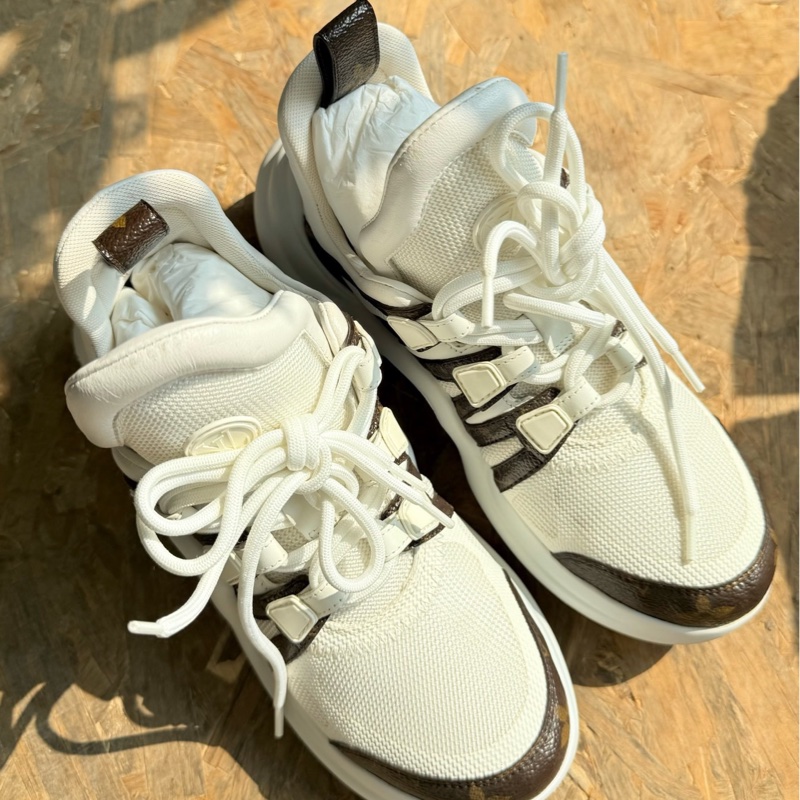 98新Louis Vuitton路易威登 拱桥老爹鞋 37码 老花环绕设计 经典大爆款-1