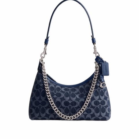 Coach 女士 JULIET 25 經典SIGNATURE單肩手袋均碼碼27.5cm*10.5cm*11.5cm