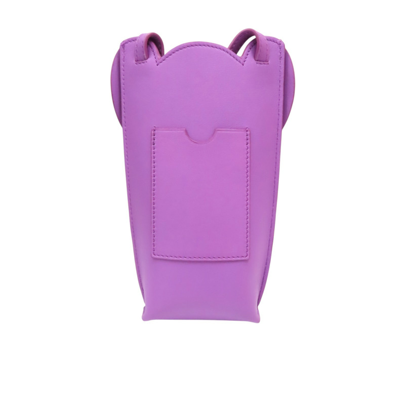 紫色 牛皮 大象造型 手機包 肩背包【LOEWE 羅威】-1