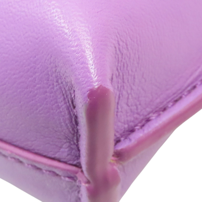 紫色 牛皮 大象造型 手機包 肩背包【LOEWE 羅威】-11