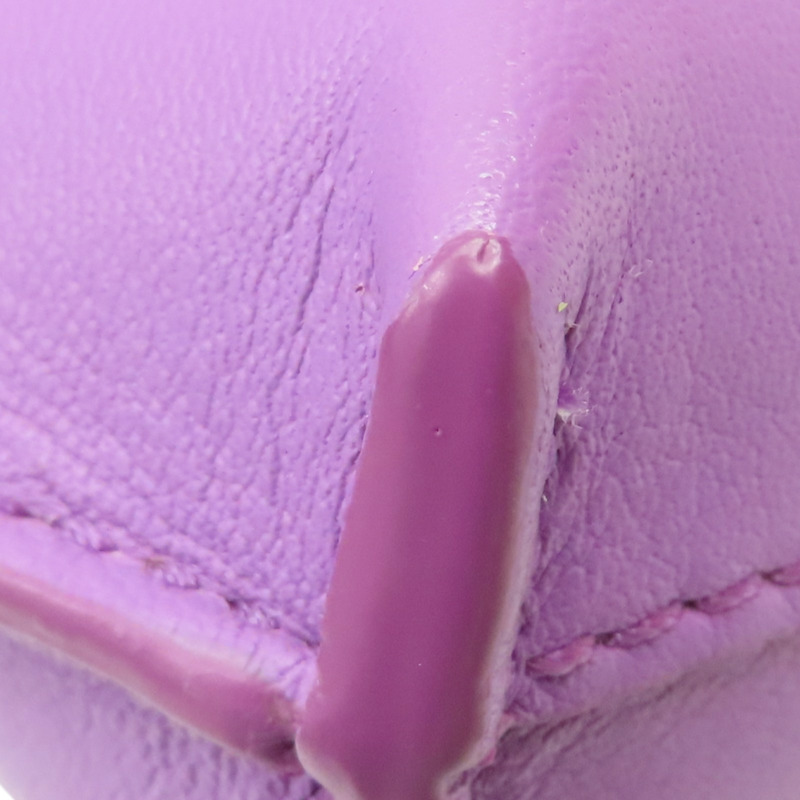 紫色 牛皮 大象造型 手機包 肩背包【LOEWE 羅威】-12